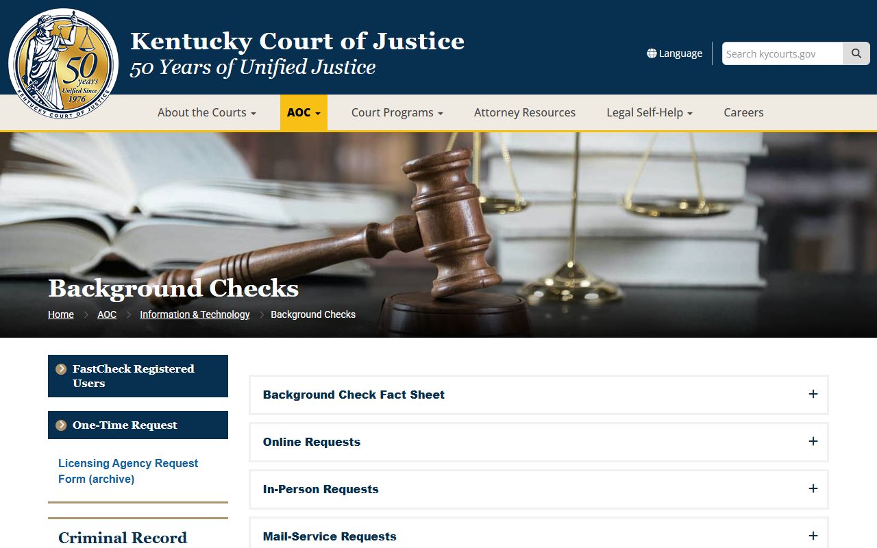 Scott County court records AOC criminal record report source