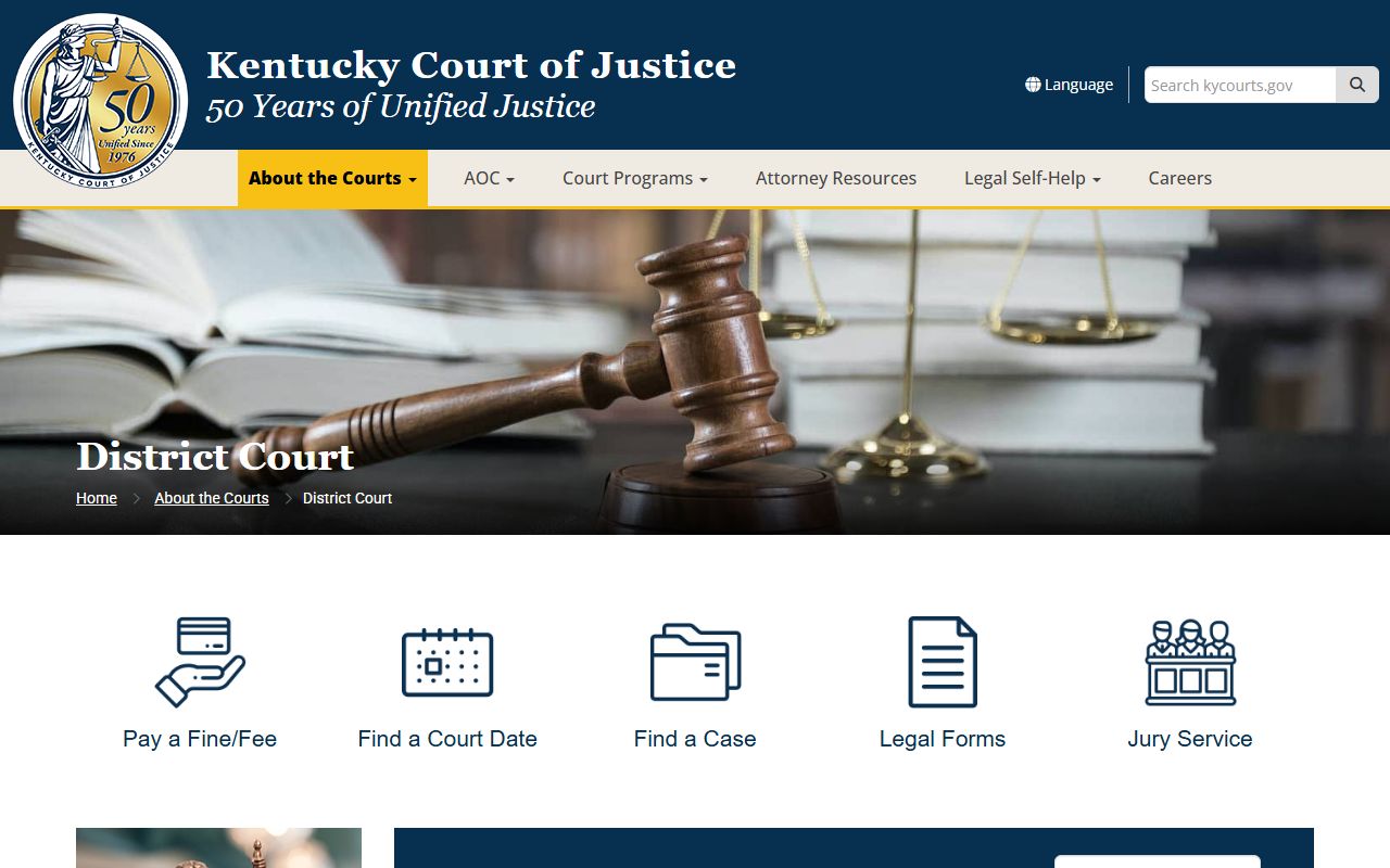 Scott County court records District Court jurisdiction