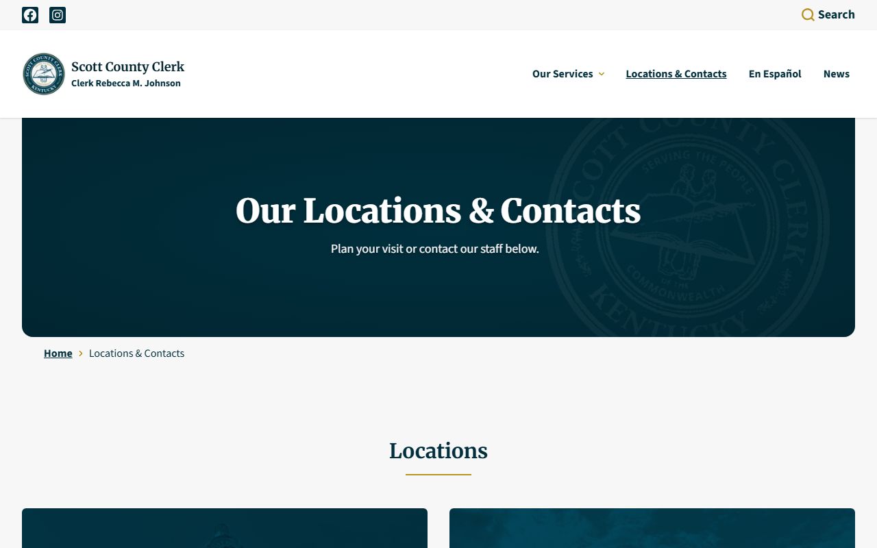 Scott County Clerk records contacts