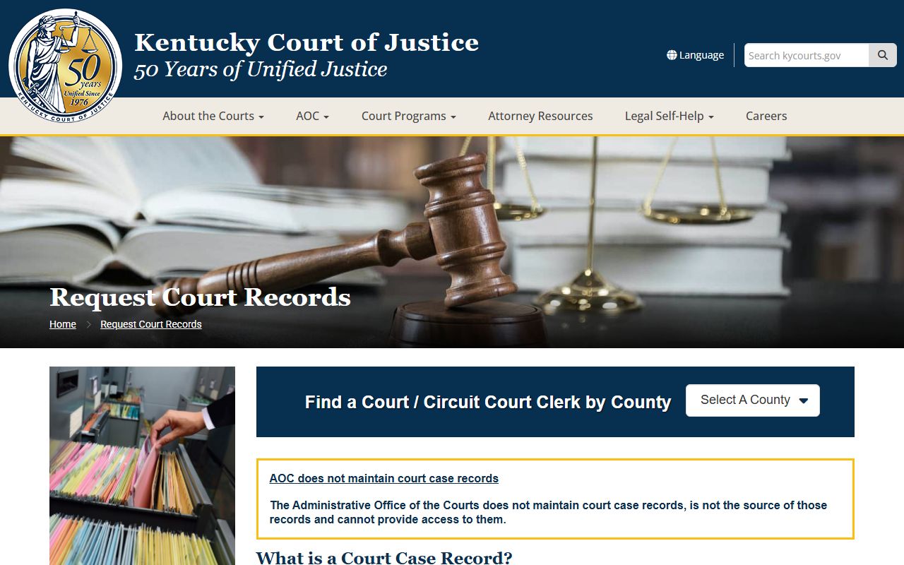 Scott County court records request process